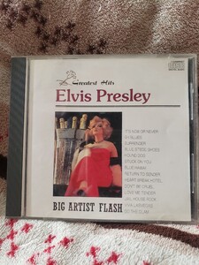 即決　CD　エルビスプレスリ Elvis Presley GREATEST HITS BIG ARTIST FLASH