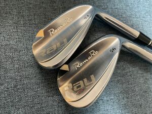 【中古】RomaRo Ray SX MCI MILD 85 SPIN WEDGE 52° 56° ロマロ ウェッジ 2本セット