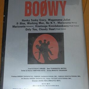 SINGLES OF BOΦWY VHS DVD