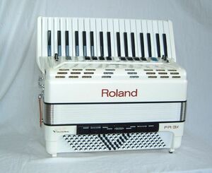 ◆ ROLAND Vアコーディオン FR-3X WH ◆ ・ 中古