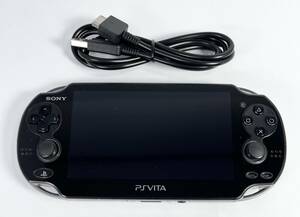 1000円〜 動作確認/初期化済 箱無 PS Vita PCH-1000 本体 討鬼伝 鬼柄