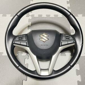 ★MA46Sソリオ バンディット スズキ純正 運転席エアバッグカバー付ステアリング★36エアーバッグSRS AIRBAG MH55SワゴンR MK53Sスペーシア