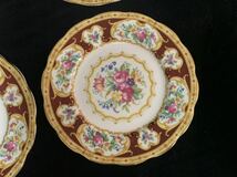 ROYAL ALBERT ロイヤルアルバート　レディハミルトン　カップ5客　ソーサー6客　プレート6客　（M76y0203R0512141）　_画像3