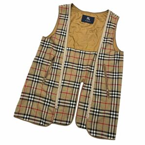 美品 BURBERRY LONDON バーバリーロンドン ステンカラーコート バルマカーンコート ノバチェック ライナー付 グレー ベージュ XL〜2XL相当の画像6