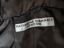 キャサリンハムネット★メルトンコート★ハーフコート★着脱式ライナー付き★KATHARINE HAMNETT_画像8