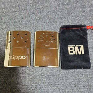 ハクキンカイロ BM と ZIPPO ジッポー レトロ　ハッキンカイロ　白金懐炉　オイルカイロ　ベンジンカイロ