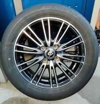 モデリスタ wedsギルド MA 4H100P 15インチ 185/60R15 アクア nhp10 純正オプション タイヤホイール4本セット送料込み 中古_画像8