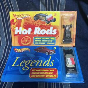 2002年 hotwheels books hotrod 2 legends 3 track t roadster hotrod ホットロッド 57 cadillac キャデラック エルドラド eldorado