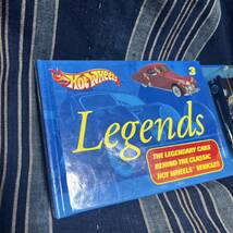 2002年 hotwheels books hotrod 2 legends 3 track t roadster hotrod ホットロッド 57 cadillac キャデラック エルドラド eldorado_画像7