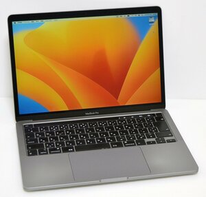 ★MacBook Pro 13-inch 2020 Core i5(2GHzクアッドコア)16GB/SSD512GB/Four Thunderbolt/Ventura/スペースグレイ★