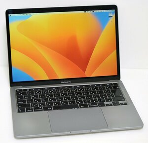 ★MacBook Pro 13-inch 2020 Core i5(2GHzクアッドコア)16GB/SSD512GB/Four Thunderbolt/Ventura/スペースグレイ★