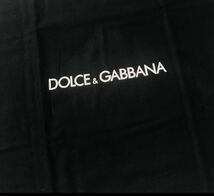 ドルチェ&ガッバーナ「DOLCE&GABBANA 」バッグ保存袋 (3666) 正規品 付属品 内袋 布袋 巾着袋 68×56cm ブラック 布製 特大サイズ_画像3