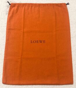  Loewe [LOEWE] сумка сумка для хранения старая модель Vintage (3596) стандартный товар принадлежности внутри пакет ткань пакет сумка текстильный orange 38×49cm