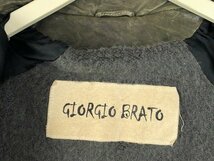 GIORGIO BRATO / ジョルジオブラット レザージャケット MADE IN ITALY レディース サイズ : 42 カーキ_画像7