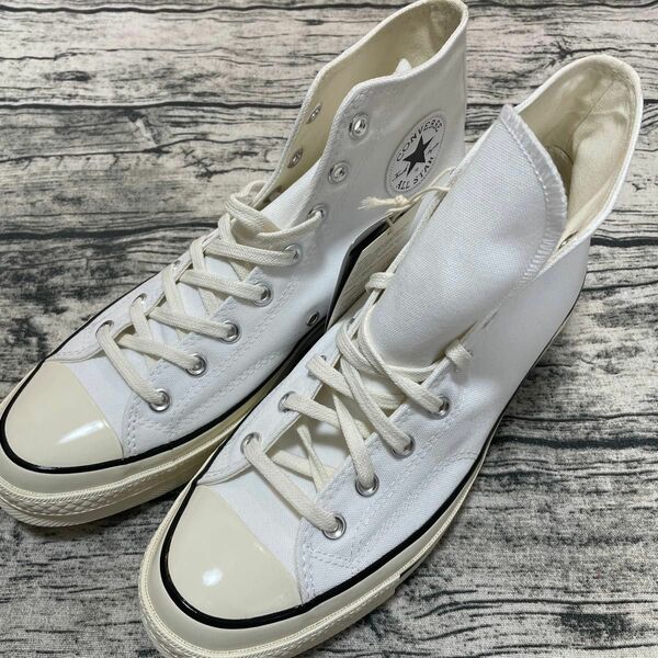 converse chuck taylor チャックテイラー　【サイズ : 27.5cm】【カラー : WHITE ホワイト】