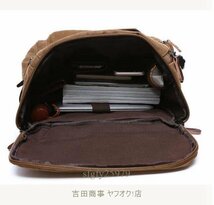 B0436☆新品 Military Vintage リュックサック リュック バッグ メンズ バックパック デイパック ネイビー_画像10