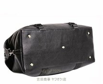 A6770新品美品 ボストンバッグ 本革 メンズ 大容量 トラベルバッグ レザー 2WAY 機内持ち込み 旅行バッグ 自立 旅行鞄 ブラック_画像9