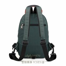 A7156新品希少軽量実用 上質 メンズ ショルダー ボディバッグ リュックサックバック 2ways 迷彩_画像4