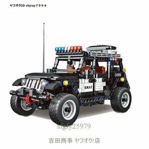 A7814☆新品レゴ 互換 モデル レンガ 子供のおもちゃ ギフト クリスマスプレゼント ジープ ブロック レンガ JEEP SUV