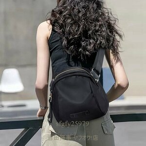 B0215* new goods lady's bag body bag Cross body bag Mini ma list black 2 color 