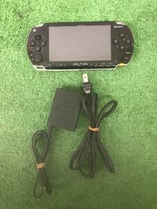 s1836［ジャンク品］PlayStationポータブル PSP PSP-1000 本体、電源ケーブルセット※電池パック欠品・○ボタン不良・現状渡し品