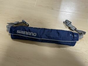 シマノ(SHIMANO) ライフジャケット 釣り 大人用 ラフトエアジャケット ウエストベルトタイプ 桜マーク 国土交通省認定品 自動膨脹式