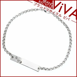  Chaumet Lien plate diamond bracele K18WG white gold arm circumference 17cm beautiful goods new goods has been finished 