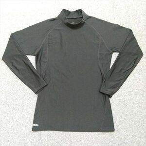 〇 ティゴラ 長袖コンプレッションシャツ Lサイズ TR-3A1608UT 黒 耐寒 厚手 〇