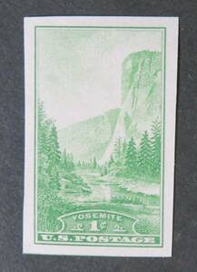 [ America stamp * commemorative stamp : unused ] national park (yo semi te) 1c * fur Ray *i shoe ( less eyes strike ) [ Scott number *756]( appraisal 0 beautiful goods )