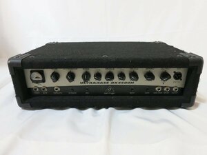 中古　 BEHRINGER ベリンガー ULTRABASS BX4500H ベースアンプ　