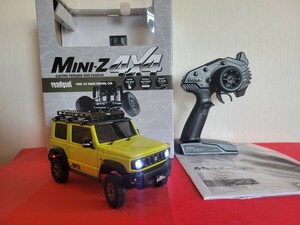 ミニッツ4×4 レディセット スズキ ジムニーシエラ （キネティックイエロー )　中古