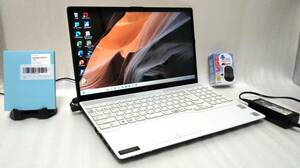 富士通LIFEBOOK AH53/E2 Win11 極美品 Core i7 第10世代 CPU10510U メモリ16GB Fhd1920x1080 M.2 SSD 512GB+新品SSD 1TB Blu-ray Office