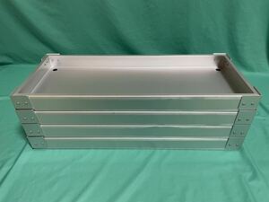 ( заказ размер. вопрос .) aluminium Toro коробка кальмар tray внешние размеры 210×490 высота 43 мм ×4 уровень комплект кальмар Toro коробка tachiuo тоже.