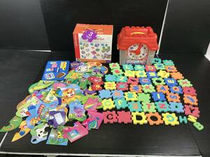 pi/ sun life / other / for children puzzle /2 kind set set sale / intellectual training toy /1~3 -years old oriented / alphabet / box . attrition * scratch have /1.9-184KS