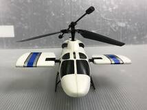 浜/TAIYO/R/C/7.2Vパワー/ジャイロホーク/電動ヘリコプター/通電確認済/動作未確認/ラジコン/説明書有/ソケットコード欠品/箱無/2.1-38KS_画像2