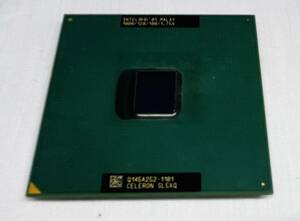 中古CPU Intel Celeron SL5XQ 1GHz 1000/128/100/1.75V 動作未確認ジャンク扱い