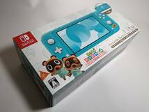Nintendo Switch Lite あつまれ どうぶつの森セット ～まめきち＆つぶきちアロハ柄～_画像2