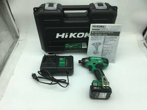 【領収書発行可】【Amazon.co.jp限定】HiKOKI(ハイコーキ) 10.8V 充電式 インパクトドライバー WH12DA(ES) [ITCT6QK6CFKT]