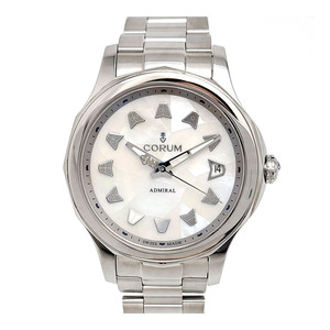  Corum Admiral z cup 01.0144 self-winding watch stainless steel men's CORUM used [ clock ]