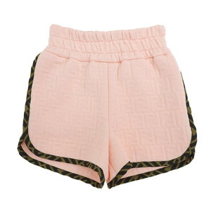  Fendi Kids FF pattern short pants 61046300 lady's pink FENDI [ beautiful goods ] used [ apparel * small articles ]