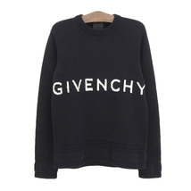 ジバンシイ ロゴ 4G セーター BM90G9401M メンズ ブラック GIVENCHY 中古 【アパレル・小物】_画像1