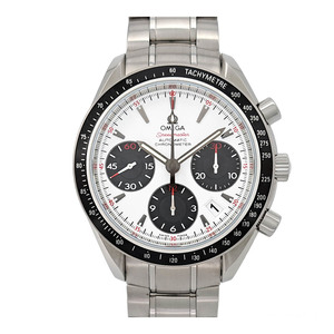  Omega Speedmaster Date chronograph Panda dial 323.30.40.40.04.001 self-winding watch stainless steel used [ clock ]