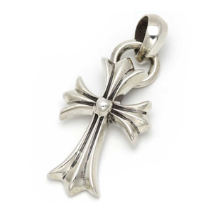 クロムハーツ スモール CHクロス with ベイル ペンダントトップ Sterling ユニセックス CHROME HEARTS 中古 【アパレル・小物】