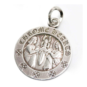 Chrome Hearts Большой Ангел Медаль очарование v2 SV925 Unisex Chrome Hearts Используется [одежда / аксессуары]