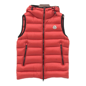 モンクレール RAY GILET ダウンベスト 43373 49 53334 メンズ レッド MONCLER 中古 【アパレル・小物】