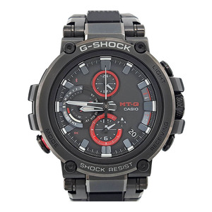 カシオ G-SHOCK MT-G MTG-B1000B-1AJF ソーラー 樹脂 ステンレススティール メンズ CASIO 中古 【時計】