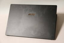 M326. msi / MS-14D3 / Core i7-1165G7 / 4GBメモリ / SSDなし / 通電確認・ジャンク_画像3