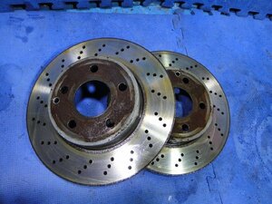  Mercedes Benz W204 C200 AMG etc. original front rotor drilled product number 2044212812 [5645]