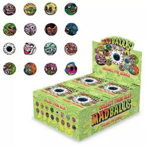 MAD BALLS マッドボール エナメル ピンズ ピンバッジ ピンバッチ ピンバッヂ モンスター Pins キッドロボット Kidrobot monster ホラー