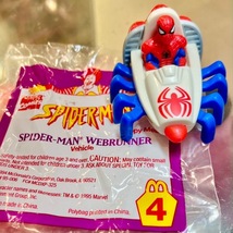 マクドナルド ハッピーミールトイ スパイダーマン ハッピーセット おもちゃ 1995年製 McDonald’s Happy Meal toys Spider-Man _画像1